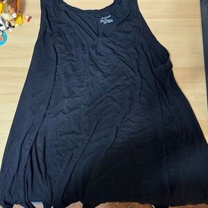 Lane Bryant Women's Black Tank Top